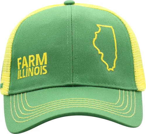 Miniatura 68 de John Deere Gorra de béisbol con logotipo y malla trasera con contraste, para hombre