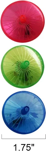 Miniatura 3 de ArtCreativity Juguetes giratorios iluminados, juego de 12, juguetes giratorios intermitentes con efectos LED, recuerdos de fiesta de cumpleaños