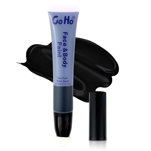 Miniatura 19 de Go Ho Barra de pintura facial verde claro, accesorios verdes, pintura corporal crema a base de agua, lavable, altamente pigmentada, suave y segura