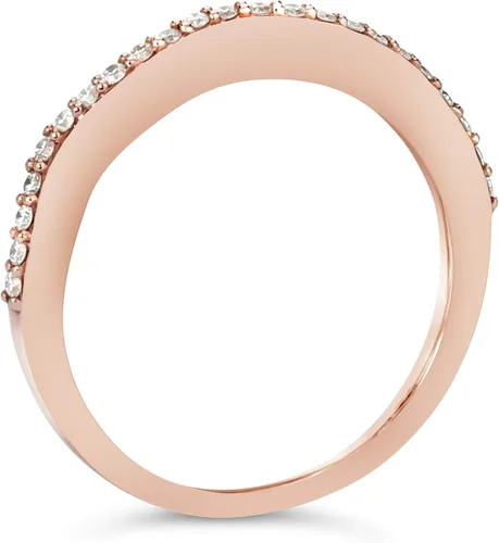 Miniatura 2 de Chocolate Diamond or Gemstone Stackable Band Ring for Women in 14k Gold Anniversary Promise Wedding Band Ring Size 6 to 8 by LeVian
