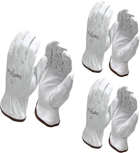 Miniatura 8 de Strongarm - Guantes Premium de Cuero de Piel de Cabra para Soldadura y Trabajo, para Soldadura, Construcción, Industrial, Jardinería, Mechanix