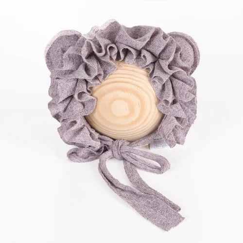 Miniatura 2 de Holibeat Accesorios de fotografía morados para bebé niña súper suaves recién nacida trajes de sesión de fotos disfraces (morado)