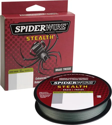Spiderwire Stealth Braid 3000 Yardas Verde musgo
