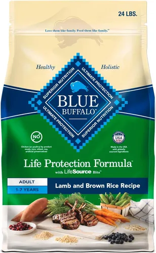 Miniatura 26 de Blue Buffalo Life Protection Formula Alimento Seco para Perros Adultos, Ayuda a Desarrollar y Mantener Músculos Fuertes, Hecho con Ingredientes