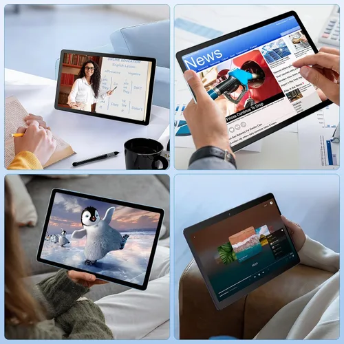 Miniatura 7 de DigiLand Tablet Android con pantalla táctil HD, tableta WiFi para estudio, lectura y transmisión, tableta ligera para el hogar, estudiantes
