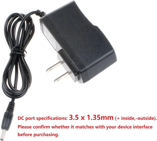 Miniatura 2 de NOYITO Convertidor de adaptador de CA a CC 4.5V 1A 1000mA AC120V 100-240V a 4.5V Fuente de alimentación Puerto CC 0.138 x0.053 in Longitud del cable