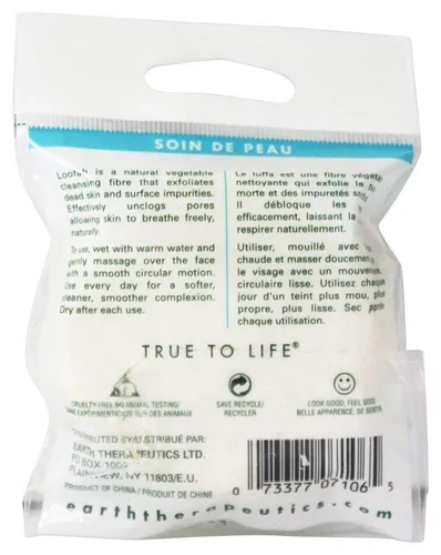 Miniatura 3 de Earth Therapeutics, Almohadillas de tez de lufa, 3