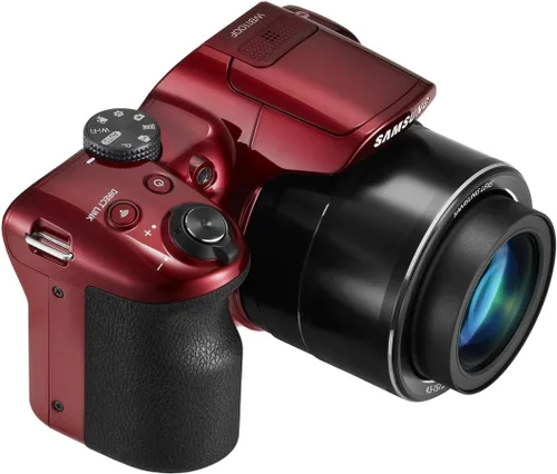 Miniatura 7 de Samsung WB1100F Cámara digital Smart WiFi & NFC de 16.2MP CCD con zoom óptico de 35x, pantalla LCD de 3.0" y video HD de 720p (Rojo)