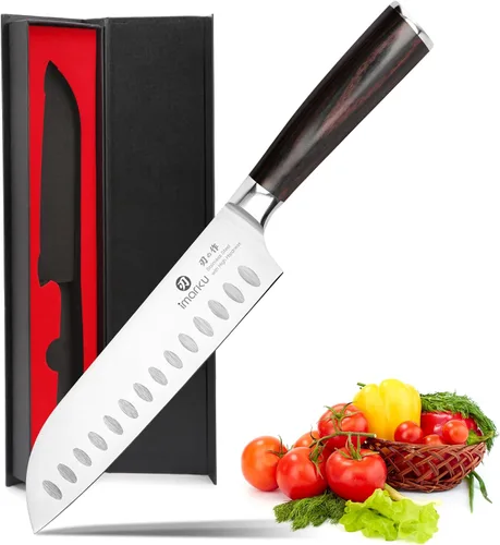 Miniatura 14 de imarku Cuchillo de Brisket, Cuchillo de Trinchar y Cortar Ultra Afilado de 12 Pulgadas para Brisket, BBQ, Pavo, Jamón, Costillas y Carne Asada, Hoja