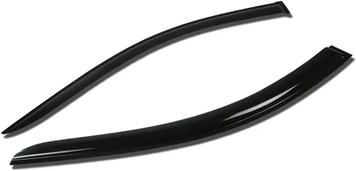 Miniatura 25 de Auto Dynasty 4 protectores de lluvia con cinta adhesiva para ventana compatibles con Honda Civic 1996-2000 de 4 puertas, protectores de lluvia
