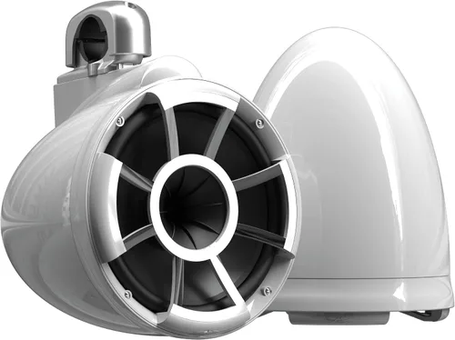 Miniatura 21 de wet sounds REV 10 W-SXM V2 Revolution Series - Altavoz de torre blanco de 10 pulgadas con montaje en X giratorio TC3