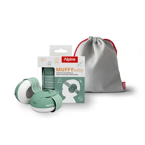 Miniatura 10 de Alpine Muffy Baby - Protección de oídos para bebés y niños pequeños de hasta 36 meses, certificado CE y ANSI, orejeras con reducción de ruido