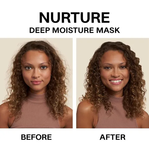 Miniatura 2 de JVN Nurture - Mascarilla hidratante de humedad profunda, tratamiento acondicionador hidratante para el cabello, reduce el encrespamiento y añade