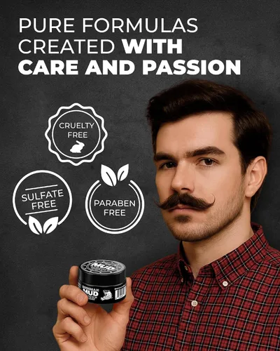 Miniatura 3 de Bossman Kit completo de gelatina de aceite para barba para hombre, acondicionador de ducha fortificante, bálsamo, cera de bigote y peine, suavizante