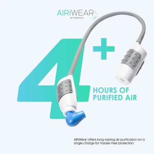 Miniatura 3 de Purificador de Aire Personal Portátil – Limpiador de Aire UVC para el Cuello para Viajes y Uso Diario – Recargable, Probado contra Virus
