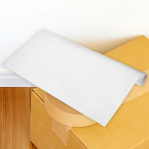 Miniatura 4 de 2 piezas de pantalla de lámpara de PVC material de repuesto para bricolaje, hojas de bloqueo de luz no adhesivas blancas para pantalla personalizada