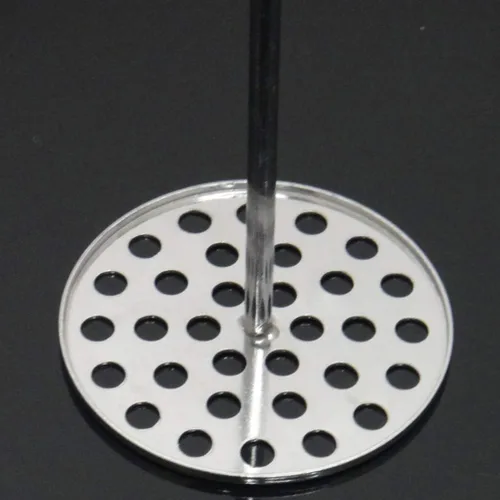 Miniatura 8 de YARNOW Trituradora manual de patatas de acero inoxidable para frijoles, frutas, verduras, ñames, calabaza, suministros de herramientas de alimentos