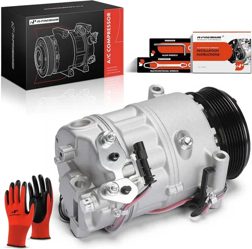 Miniatura 8 de A-Premium Compresor de aire acondicionado con embrague compatible con Land Rover Range Rover 2013-2017, LR4 2014-2016, Discovery 2017 y Jaguar