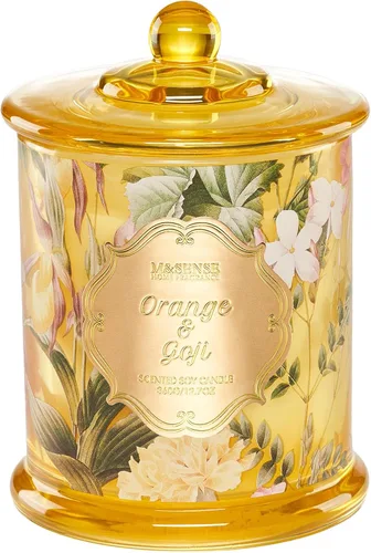 Miniatura 26 de M&SENSE Velas de rosas aromáticas para el hogar, velas de soja orgánicas, no tóxicas, sin hollín, vela en tarro grande de 12.7 onzas, 75 horas