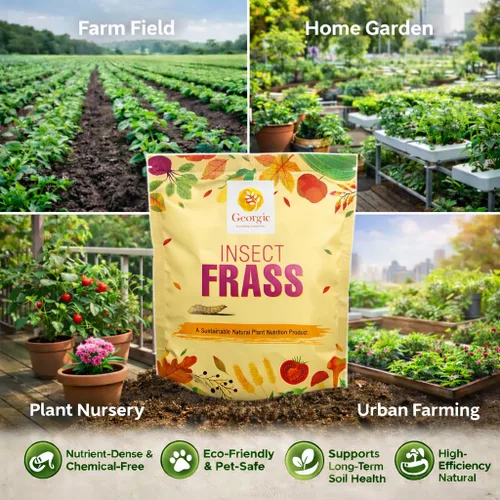 Miniatura 6 de Fertilizante orgánico para insectos – Alimento para plantas multiusos y enmienda del suelo, mejora la salud del suelo, desarrollo de raíces