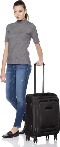 Miniatura 2 de Tienda Basics Premium - Maleta extensible con cierre TSA y ruedas, Negro), YMX06-2