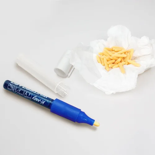 Miniatura 5 de 50 puntas de repuesto para marcadores de pintura, 0.9 x 0.2 pulgadas para rotuladores acrílicos, bolígrafos de pintura permanente, puntas