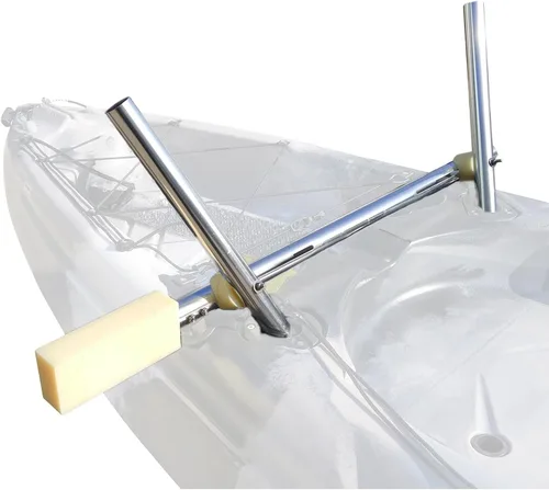 BKC Brooklyn Kayak Company UH-TM315 Soporte de motor de pesca al curricán para kayak para configuración rápida y fácil