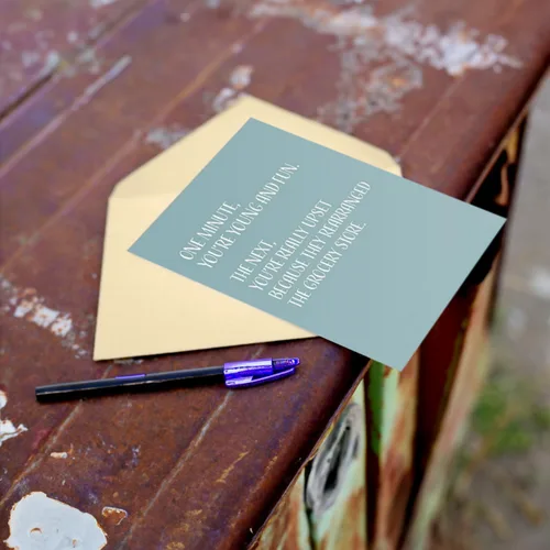 Miniatura 6 de Divertidas tarjetas de felicitación de cumpleaños – Tarjetas de felicitación para marido y esposa con sobre para hombres y mujeres