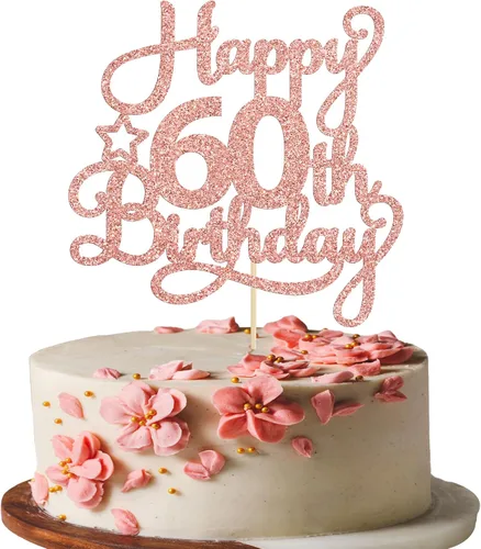 Miniatura 38 de 1 paquete de decoración de pastel de feliz 15 cumpleaños, topper de pastel dorado con purpurina Mis Quince 15, saludos a 15 años, adorno de pastel