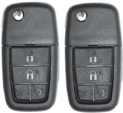 Miniatura 5 de Beefunny Reemplazo Flip plegable remoto llavero coche 315MHz CAN ID46 Chip 5 botón para Pontiac G8 FCC ID: 0UC6000083 (1)
