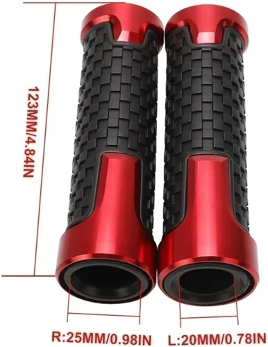 Miniatura 4 de Empuñadura de motocicleta de 7/8 pulgadas, 0.866 in, agarre de manillar de carreras para Y&AMAHA MT10 MT-10 MT03 MT25 FZ10 MT01 MT-07 2018 2019 2020