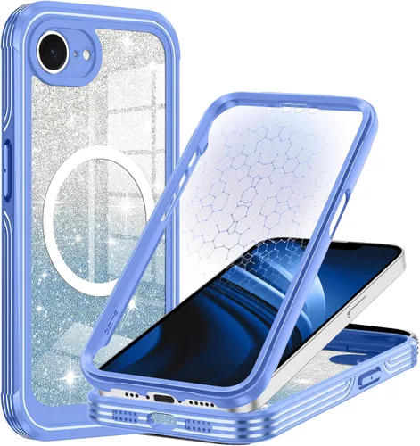 Miniatura 19 de Hekodonk Funda para iPhone 15 Pro Max, compatible con Magsafe [protector de pantalla de vidrio templado integrado y protección de lente de cámara]