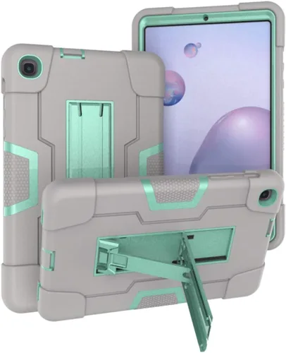 Miniatura 9 de Funda para Samsung Galaxy Tab A 8.4 2020, resistente policarbonato duro de silicona suave a prueba de golpes, resistente funda protectora de alto