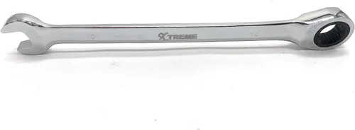 Xtreme Llave de trinquete de punto apretado de 0.394 in con movimiento de 5° y acero pulido endurecido para proyectos con espacios métricos estrechos