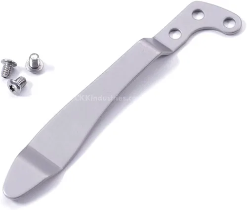 Miniatura 15 de EZSMITH (Modelo 1 Pinza de bolsillo universal - (Acabado táctico negro) - Pinza de bolsillo de repuesto para cuchillos plegables, teléfonos