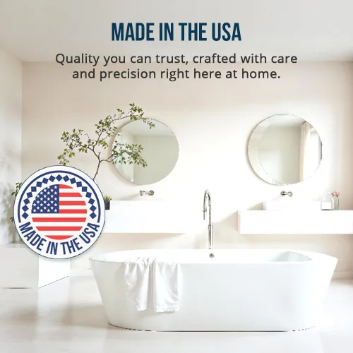 Miniatura 8 de Refinished Bath Solutions tapete de baño The Original Refinished sin succión, para tina, color blanco