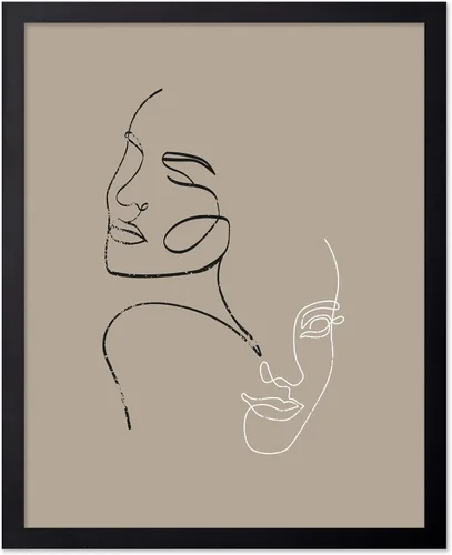Miniatura 65 de Poster Master Póster de cara de mujer, impresión de dibujo de línea, arte moderno, arte de boceto, arte de pared de esquema, regalo para hombres