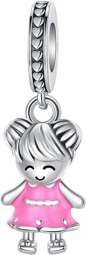 Miniatura 97 de Abalorios de plata de ley 925 con letras de la A ~ Z, para pulseras, collares, Día de San Valentín, Día de la Madre, joyería regalos para mujeres
