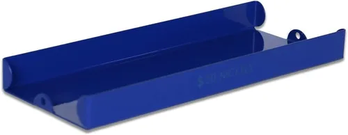 Miniatura 6 de BankSupplies Capacidad apilable del bronceado 100 de la bandeja del dinero del metal de la clasificación de la moneda de medio dólar Buff