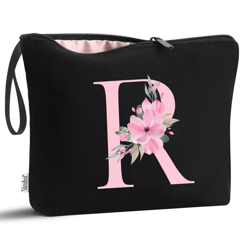 Miniatura 207 de Vavabox A-Z Bolsa de Maquillaje Personalizada, Regalos de Cumpleaños para Mujeres y Mamá, Regalos para la Mejor Amiga, Bolsa de Cosméticos