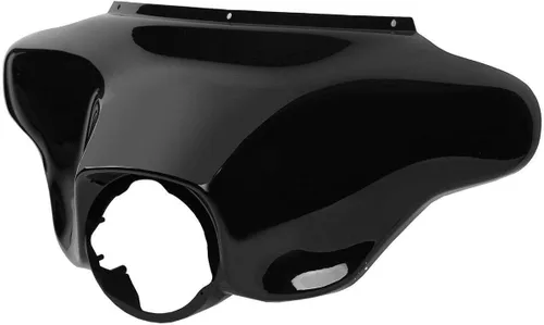 Miniatura 2 de Carenado exterior delantero negro vívido compatible con modelos Harley Touring Electra Glide/Street Glide y Trike 1996-2013 1997 98 99 2000 01 02 03