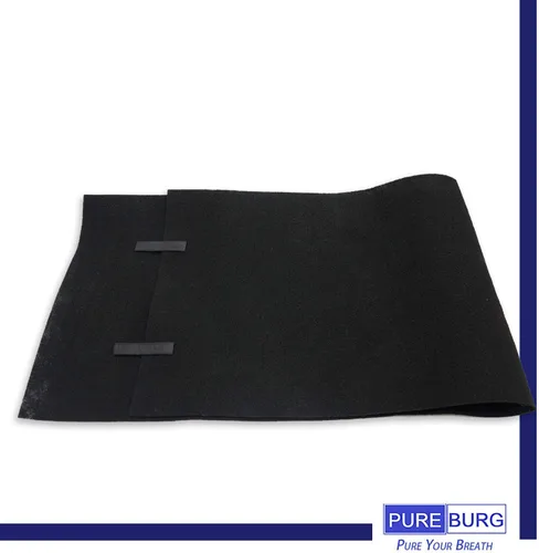 Miniatura 4 de PUREBURG Filtro de Carbono, Almohadilla de Carbono Cortable a Medida 16 x 48 pulgadas para Filtro de Aire, Lámina de Carbón que se Ajusta a Campanas