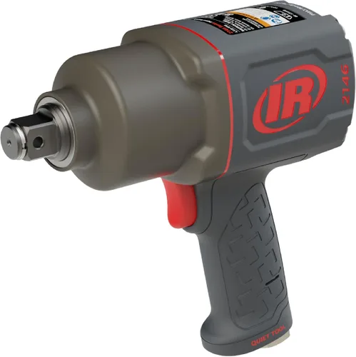 Ingersoll Rand 2146Q1MAX Llave de impacto neumática de transmisión de 3/4 pulgadas con diseño silencioso de empuñadura de pistola y par de torsión