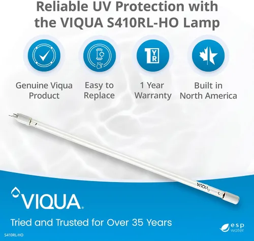 Miniatura 2 de Viqua S410RL-HO Reemplazo UV Lámpara VH410 Sistema
