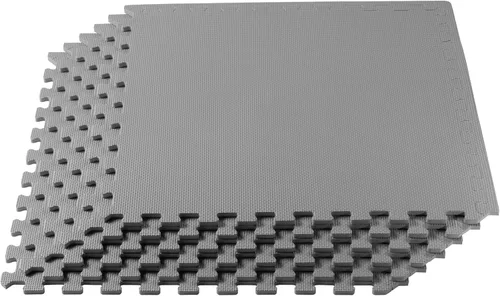 Miniatura 13 de We Sell Mats - Baldosas multiusos de espuma EVA con un grosor de 0.5 pulgadas, alfombrillas entrelazadas para gimnasios de interior y para el hogar