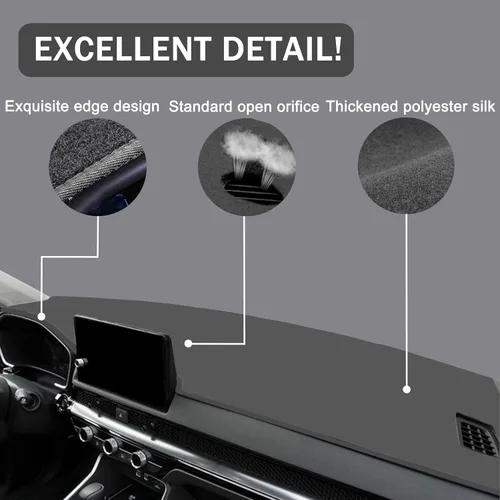 Miniatura 2 de Cubierta de salpicadero para Honda CR-V CRV Accesorios 2023 2024 2025 2026, cubierta de tablero, alfombra de consola central, protector