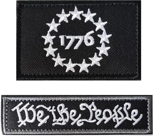 Miniatura 11 de Harsgs - Paquete de parches tácticos de moral, juego de parches de bordado con asa y gancho para gorras, bolsos, mochilas, chaleco, uniformes