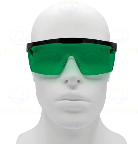 Miniatura 3 de ABSORBER Gafas de seguridad láser UV y rojas para 405 nm, 445 nm, 650 nm y luz láser infrarroja para depilación, protección ocular con montura