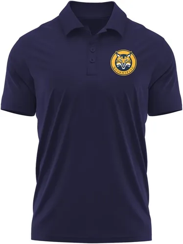 Miniatura 162 de Camisa polo deportiva oficial de la NCAA Collegiate para hombre, colección con logotipo en el pecho izquierdo
