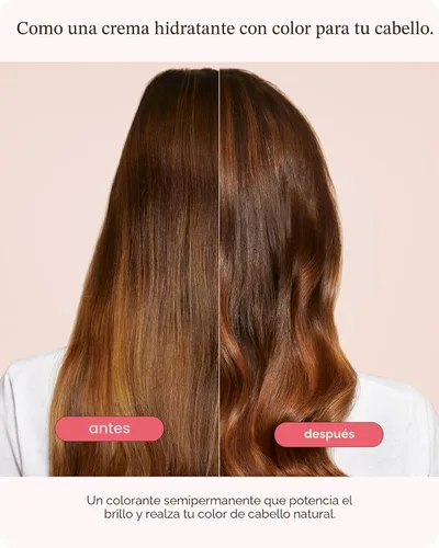 Miniatura 2 de Glaze Brillo Acondicionador de Color Súper Brillante – Luces de Cacao para Cabello Castaño Medio a Oscuro con Reflejos – Brillo Capilar